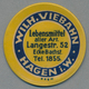 Deutschland - Briefmarkennotgeld: HAGEN, Wilh. Viebahn, Lebensmittel, 5 Pf. Ziffer, Zelluloidkapsel. - Autres & Non Classés