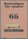 Deutschland - Briefmarkennotgeld: LEIPZIG, Kaufhaus Brühl, 2 Pf. Germania Grau, In Rosa Werbekarton - Sonstige & Ohne Zuordnung