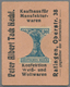 Deutschland - Briefmarkennotgeld: RATINGEN, Peter Albert Tack Nachf., Manufakturwaren, Germania 30 P - Otros & Sin Clasificación