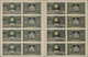 Deutschland - Notgeld - Bayern: Memmingen, Stadt, 50 Pf., 1.11.1918, Druckbogen Von 16 Scheinen (4 X - [11] Emisiones Locales