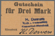 Delcampe - Deutschland - Notgeld - Bremen: Rönnebeck, H. Dewers, Masch. U. Armaturenfabrik, 1, 2, 3, 5 Mark (je - [11] Lokale Uitgaven