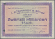 Deutschland - Notgeld - Württemberg: Ulm, Stadt, 5, 10, 20 Mark, 22.10.1918, 500 Mark, 10.10.1922, 5 - [11] Emissions Locales