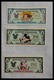 Delcampe - Varia: 1987-2014: Beautiful Collection, Mosty Uncirculated Disney Dollars (banknotes Valid In Disney - Sonstige & Ohne Zuordnung