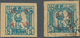 China - Volksrepublik - Provinzen: East China, Shandong Area, 1945, "2nd Print Square Stamps Of Shan - Sonstige & Ohne Zuordnung