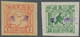 China - Volksrepublik - Provinzen: East China, Jiaodong District, 1942, "2nd Print Square Stamps Of - Other & Unclassified