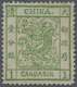 China: 1878, Large Dragon Thin Paper, 1 C. Yellowish Green, Unused No Gum (Michel Cat. 570.-). - Other & Unclassified