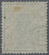 China: 1878, Large Dragon Thin Paper 1 Ca. Light Green, Canc. Intaglio Seal (Michel Cat. 420.-). - Sonstige & Ohne Zuordnung