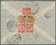 China: 1897/1898, Litho Coiling Dragon 4 C. Brown Vertical Pair, 5 C. Rose Horizontal Pair And 1898 - Sonstige & Ohne Zuordnung