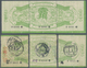 China - Express Marken 1905/1916 - Express Letter Stamps: 1912, 7th Issues 1912, Complete Strip Of S - Other & Unclassified