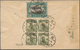 China - Express Marken 1905/1916 - Express Letter Stamps: 1920/30 (ca.), Red-band Covers (6) With Ex - Other & Unclassified