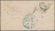 China - Lokalausgaben / Local Post: Nanking, 1895, Large Garter Type In Blue "LOGAL POST AGENCY NANK - Other & Unclassified