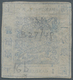 China - Shanghai: 1866, Non-seriffed Numeral, 1 Cand. Blue On Pelure Paper, Livingstone 10 Printing - Sonstige & Ohne Zuordnung