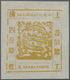 China - Shanghai: 1865, Large Dragon "Candareens" In The Plural, Non-seriff Digits, 4 Ca. Yellow, Th - Sonstige & Ohne Zuordnung