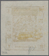 China - Shanghai: 1865, Large Dragon "Candareens" In The Plural, Non-seriff Digits, 4 Ca. Yellow, Th - Sonstige & Ohne Zuordnung