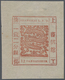 China - Shanghai: 1866, Large Dragon, "Candareens" In The Plural, Non-seriffed Digits, 12 Cand. Red - Sonstige & Ohne Zuordnung