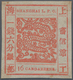 China - Shanghai: 1866, Large Dragon, "Candareens" In The Plural, Non-seriffed Digits, 16 Cand. Scar - Sonstige & Ohne Zuordnung