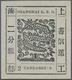 China - Shanghai: 1865, Large Dragon, "Candareens" In The Plural, Seriffed Digits, 2 (Er) Cand. Blac - Sonstige & Ohne Zuordnung