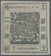 China - Shanghai: 1865, "Candareens." In The Plural, 2 Cands. Black On Thin Wove Paper, Liv. 37 Pr. - Sonstige & Ohne Zuordnung