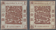 China - Shanghai: 1865, "Candareens." In The Plural, Two Singles Of 3 Cands., One In Deep Red-brown - Sonstige & Ohne Zuordnung