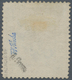 China - Shanghai: 1873/77, 1 Cand. In Blue On 12 Cand. Greyish Brown, Unused No Gum, Signed V. Vinck - Sonstige & Ohne Zuordnung