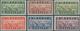 China - Provinzausgaben - Sinkiang (1915/45): 1942/44, Thrift Movement Semipostals, Cpl. Sets With R - Xinjiang 1915-49