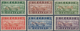 China - Provinzausgaben - Sinkiang (1915/45): 1942/44, Thrift Movement Semipostals, Cpl. Sets With R - Sinkiang 1915-49