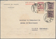 China - Provinzausgaben - Szechuan (1933/34): 1934. Envelope Headed 'Consulate De France A Tchentou' - Sichuan 1933-34