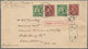 China - Provinzausgaben - Yunnan ( 1926/33): 1936, Envelope Addressed To London Bearing SG 398, 5 C. - Yunnan 1927-34