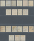 China - Ausgaben Der Provinzen (1949): Kwangsi, 1949, 1/2 C./21 C. Silver Yuan Surcharge Set Of 10, - Sonstige & Ohne Zuordnung