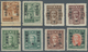 China - Ausgaben Der Provinzen (1949): Szechuan, 1949, Registration Unit Stamps Set Of 8, Unused No - Sonstige & Ohne Zuordnung