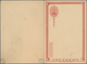 Delcampe - China - Ganzsachen: 1898/1907, Card CIP 1+1 C. "SOLD IN BULK" In Violet On CIP 1 C. Resp. Officially - Ansichtskarten