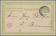 China - Ganzsachen: 1907, Card Oval 1 C. Light Green Canc. "SHANGHAI LOCAL POST DEC 20 07" Used Loca - Ansichtskarten