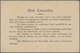 China - Ganzsachen: 1907, Card Oval 1 C. Light Green, Question Part Canc. "SHANG(HAI) LOCAL POS(T) D - Postcards