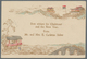 China - Ganzsachen: 1912, Flag Card 1 C. Canc. "CHUNGKING 23 DEC 14" To H.B.M. Consulate Genera, Che - Ansichtskarten