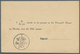 China - Ganzsachen: 1920. Chinese Imperial Post Postal Stationery Double Reply Card 'Junk' 1c Apple- - Ansichtskarten