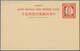 China - Ganzsachen: 1935, SYS UPU Card 12 C./15 Ct. Double Card, Unused Mint. - Postcards