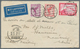 China - Flugpost: 1931, FFC Eurasia Germany-China Via Siberia, Total 1.25 RM Tied "BERLIN SW 16.6.31 - Other & Unclassified