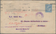 China - Incoming Mail: UK, 1917, Cover KGV 2 1/2d Tied "LONDON JUN 11 17" To Cover To Shanghai, Then - Other & Unclassified