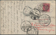 China - Incoming Mail: Norway, 1919, 10 Oe. Tied "NORDBANERNES 14 VI 19" To Ppc To Shanghai And Fwd - Sonstige & Ohne Zuordnung