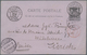 China - Fremde Postanstalten / Foreign Offices: France, 1888, Stationery Card 10 C. Forerunner Used - Other & Unclassified