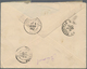 China - Fremde Postanstalten / Foreign Offices: France, 1890, Registered Envelope To Toulon/France B - Sonstige & Ohne Zuordnung