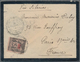 China - Fremde Postanstalten / Foreign Offices: 1908, French Offices. Mourning Envelope Addressed To - Sonstige & Ohne Zuordnung