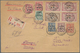 China - Fremde Postanstalten / Foreign Offices: 1912/22, Two Registered Covers Used Foreign: $1.74 T - Other & Unclassified