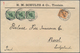 China - Fremde Postanstalten / Foreign Offices: Germany, 1901, Ovpt. "CHINA" 5 Pf. (3) And 25 Pf. Ti - Other & Unclassified