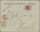China - Fremde Postanstalten / Foreign Offices: Germany, 1905, 4 C./10 Pf Tied "SCHANGHAI DP 18.12.0 - Other & Unclassified