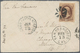 China - Fremde Postanstalten / Foreign Offices: USA, 1873, 10 C. Brown Canc. Mute Wedges Type With " - Sonstige & Ohne Zuordnung