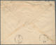 China - Fremde Postanstalten / Foreign Offices: United States, 1920. Envelope (roughly Opened, Toned - Sonstige & Ohne Zuordnung