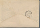 China - Besonderheiten: 1901, Coiling Dragon Ovpt. "B.R.A. 5 C." Canc. Violet "Railway Post Office" - Other & Unclassified