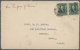 China - Besonderheiten: 1908 (ca.), Franklin 1 C. Tied "U.S.P.O. SHANGHAI CHINA" To Two Ppc With Chi - Sonstige & Ohne Zuordnung