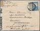 China - Besonderheiten: 1942. Envelope (creased, Tears At Top) Written From 'M. Salzer, 73 Route May - Sonstige & Ohne Zuordnung